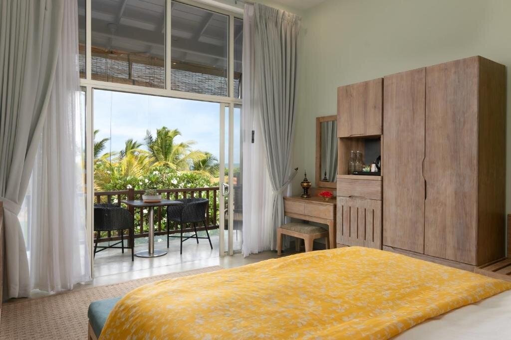Guest room with balcony, Sri Lanka